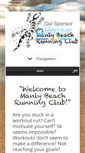 Mobile Screenshot of manlybeachrunningclub.com